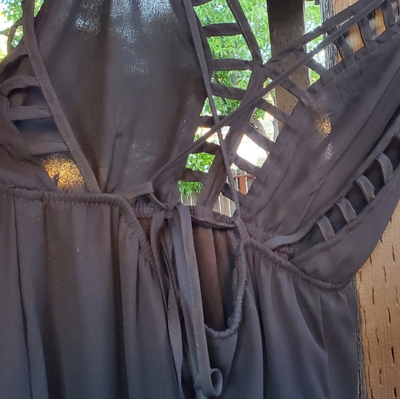 EUC - Windsor | Black Maxi Dress Size S - Picture 5 of 11